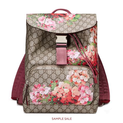 gucci supreme blooms backpack|gucci gg supreme canvas backpack.